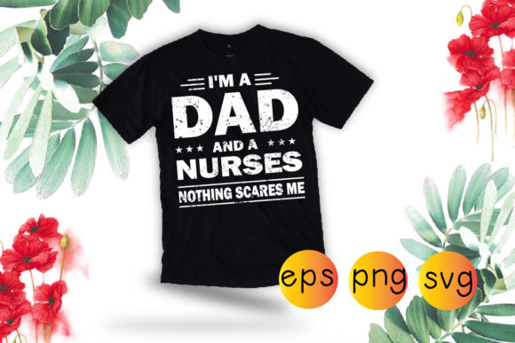 Father's Day T-Shirt Design Svg File