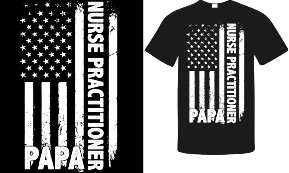 Nurse Practitioner Papa Graphics for T-Shirt Designs